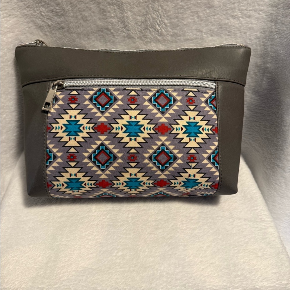 Mesa Gray Cosmetic Bag
